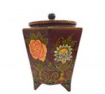جعبه پاپیه ماشه,گل و مرغ-کدP-J00255