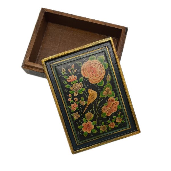 جا کارتی طرح گل و مرغ -کد 1020025