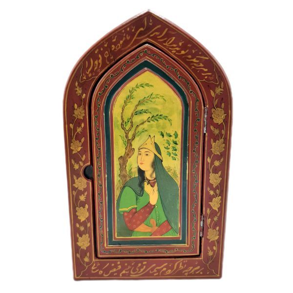 آینه پاپیه ماشه طرح پرتره-کد1020193