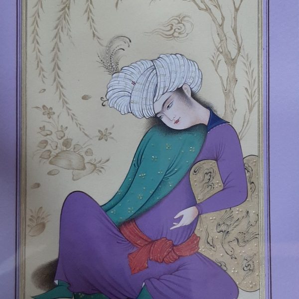تابلو نگارگری روی کاغذ_عارف-کد 1030338