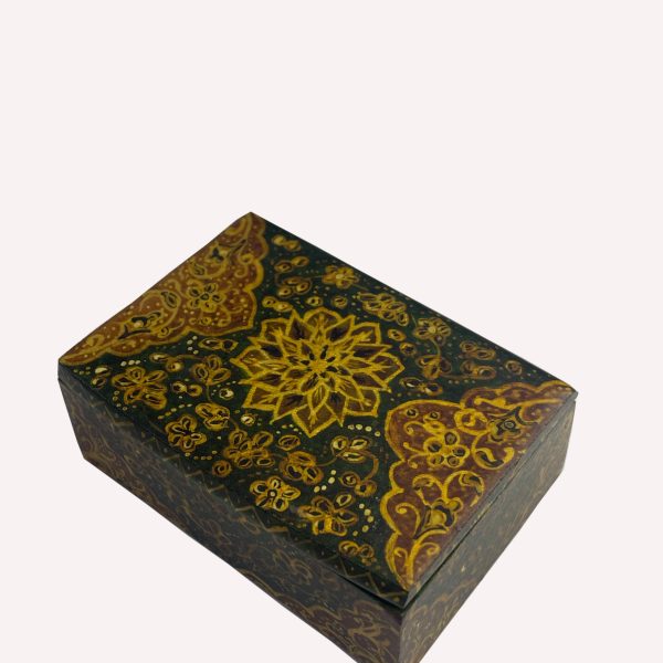 جعبه کبریتی تذهیب کهنه شده کد 1010254